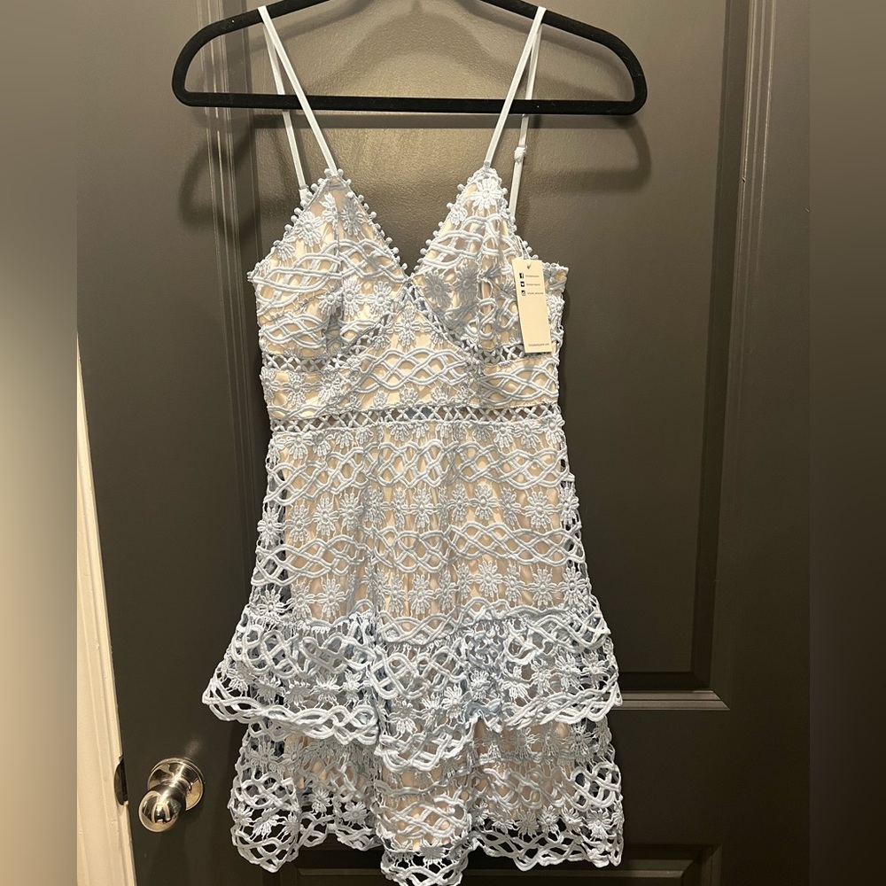 Size small, simplee brand dress, blue